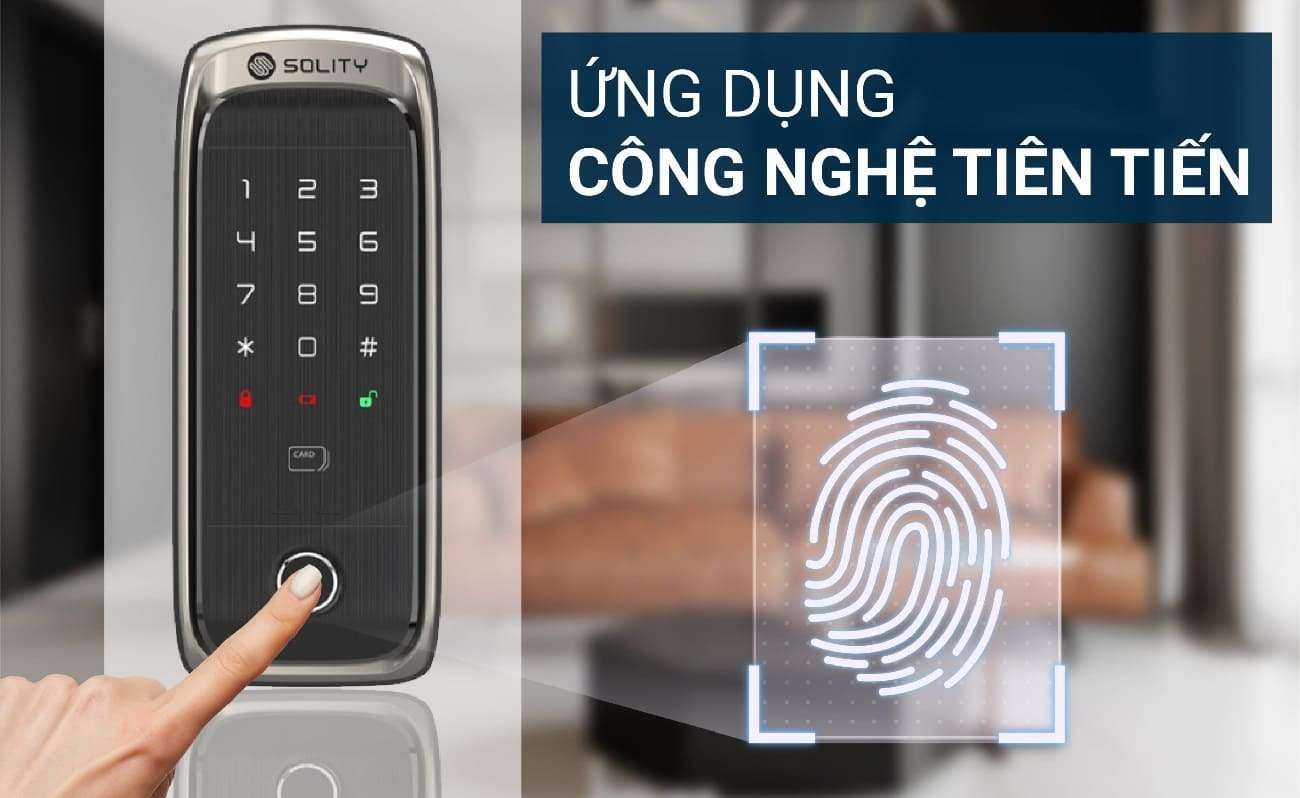 Mua khóa cửa Solity chính hãng tại Phố Công Nghệ