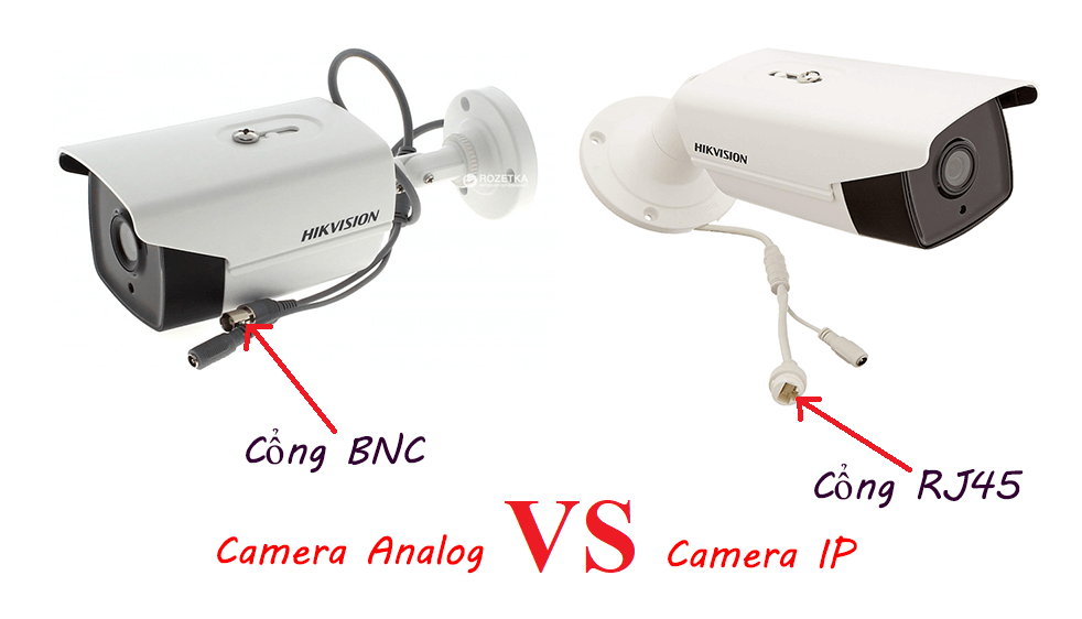 Cách phân biệt camera IP và camera Analog