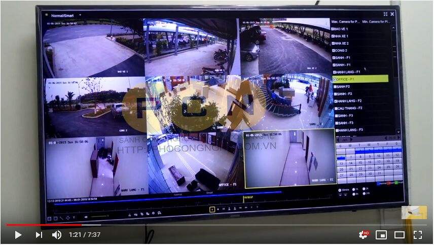 Cách xem lại và lưu dữ liệu camera trên đầu ghi HIKvision, HDParagon