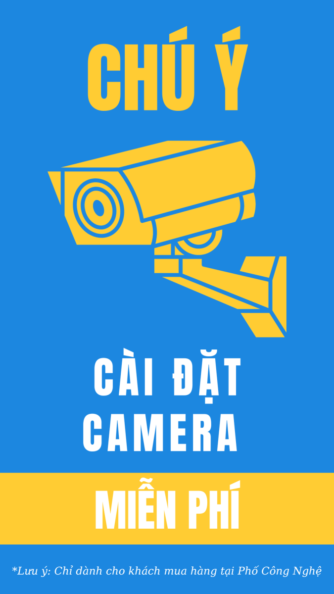 Dịch vụ cài đặt miễn phí camera