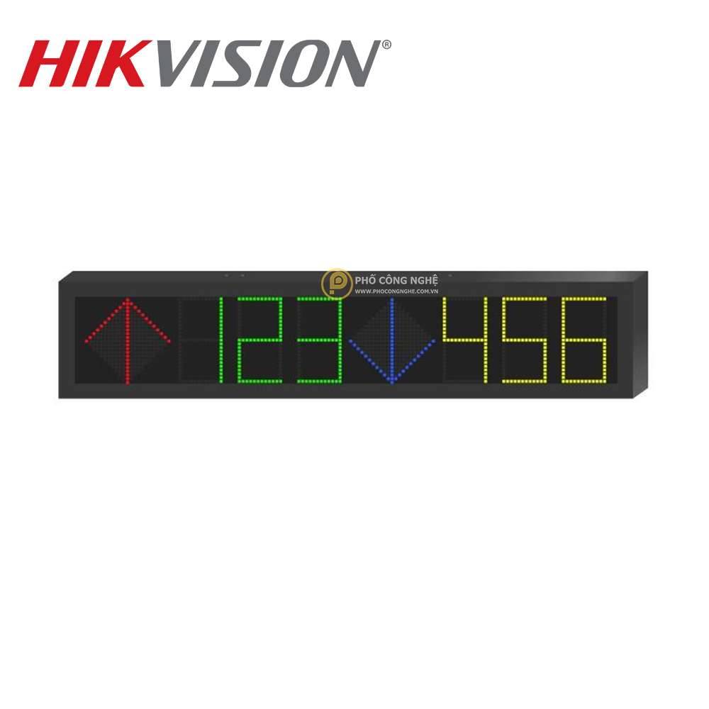 Bảng led hướng dẫn chỉ đậu xe Hikvision DS-TVL121-6-5D