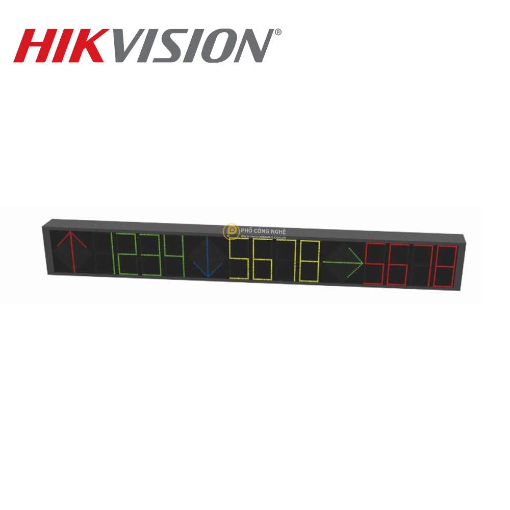 Bảng led hướng dẫn chỉ đậu xe Hikvision DS-TVL121-9-5D/4