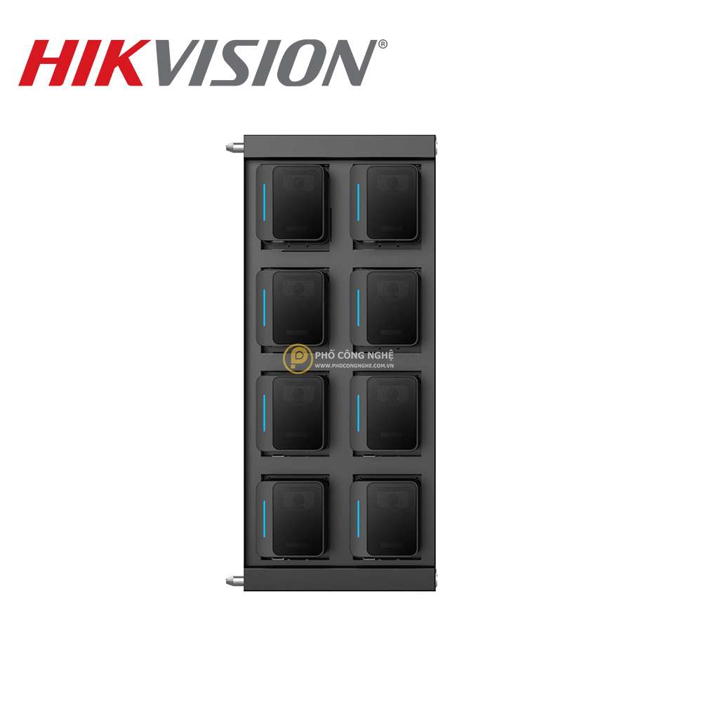 Bộ mở rộng trạm Dock Body camera 8 cổng Hikvision DS-MDS003-E