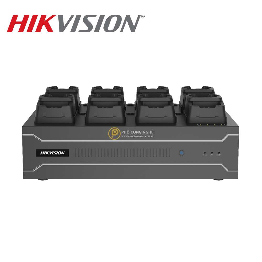 Trạm Dock Body camera 8 cổng Hikvision DS-MDS001