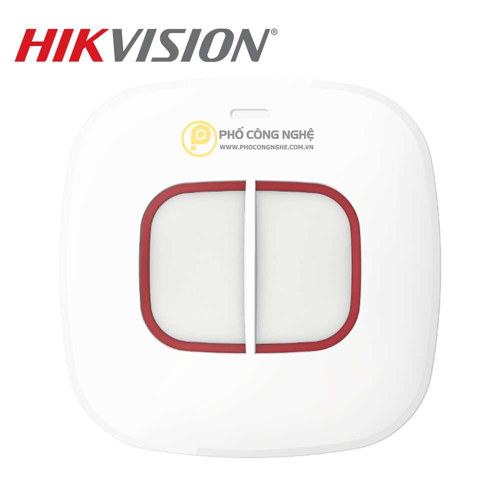 Nút ấn báo động khẩn cấp không dây Hikvision DS-PDEB2-EG2-WB(B)