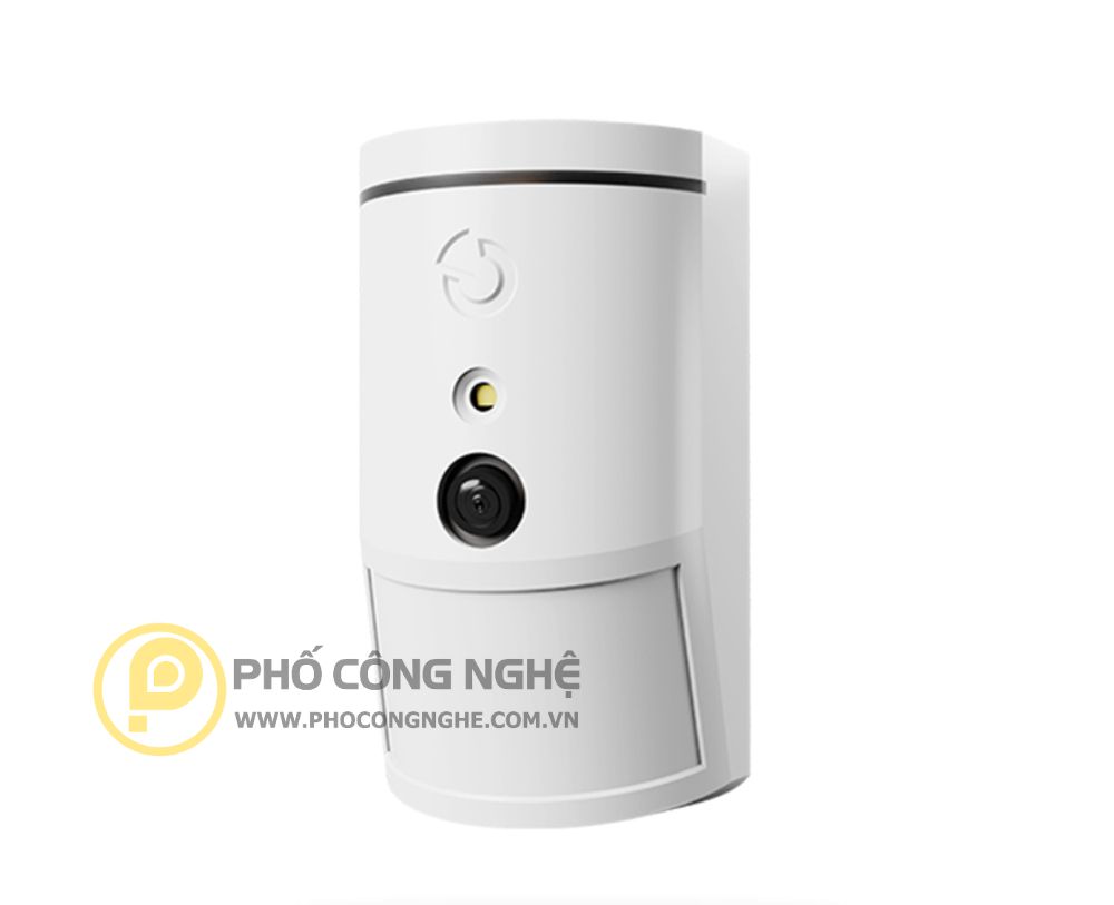 Cảm biến chuyển động hồng ngoại không dây có camera chụp ảnh và đèn flash Jablotron JA-160PC (90)