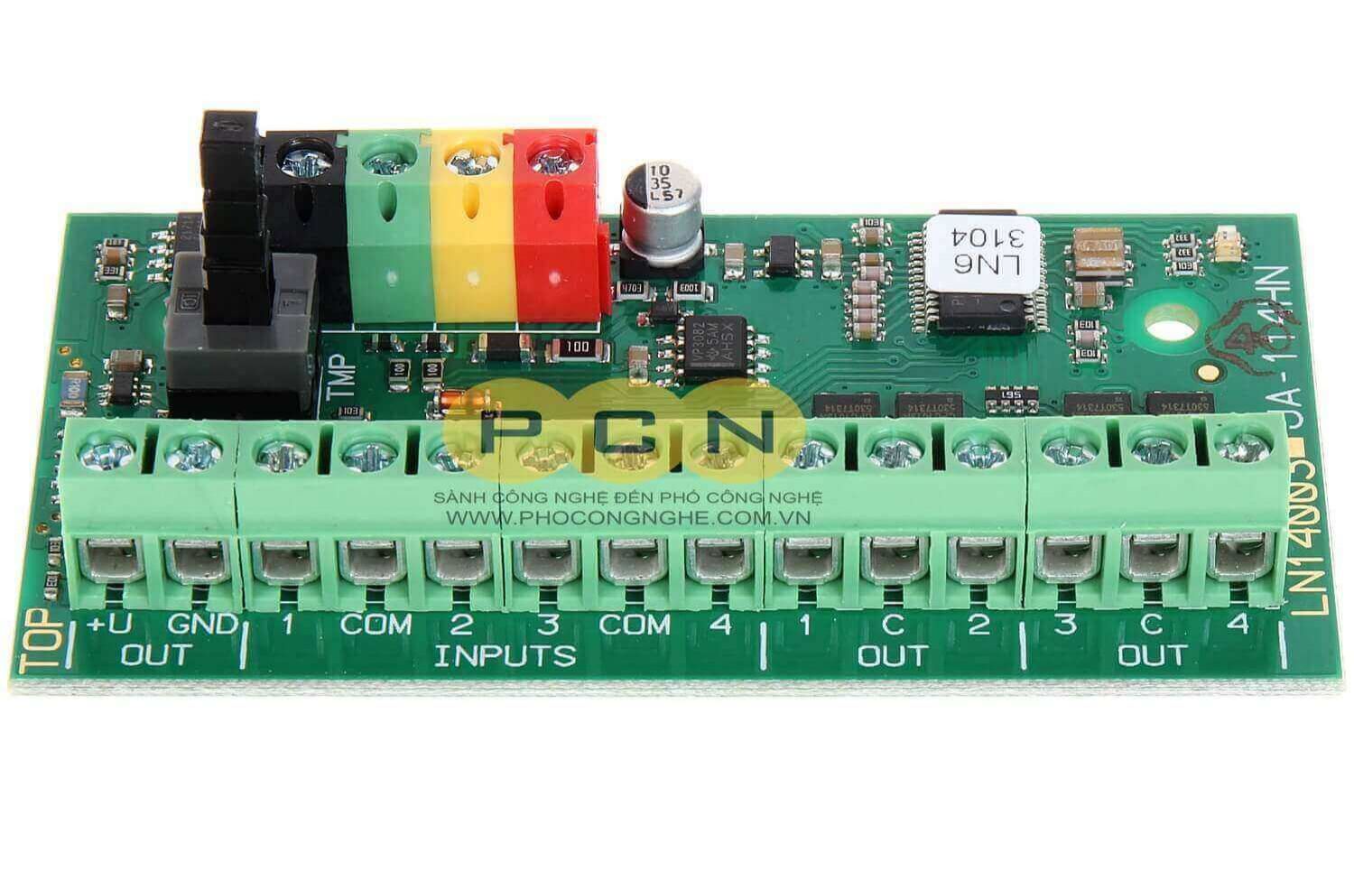 Module 4 đầu ra vào có dây JABLOTRON JA-114HN