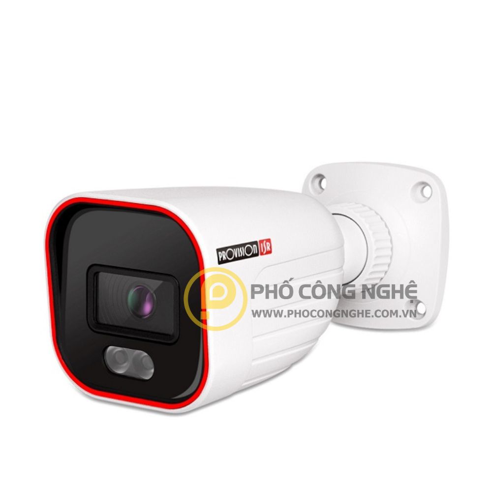 Camera IP thân trụ 4MP Full Color Provision-ISR BSV-340SRN-36