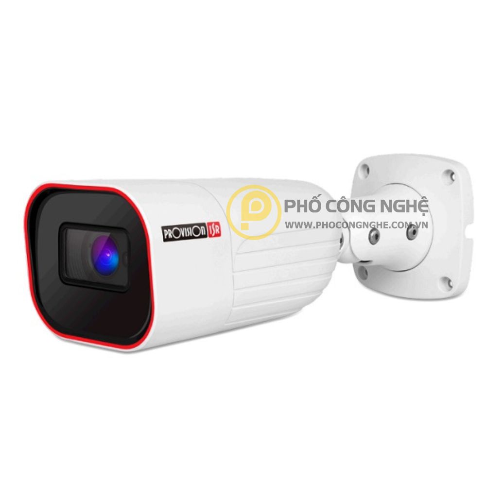 Camera IP thân trụ 4MP nhận diện biển số xe Provision-ISR I6-340LPRN-MVF1