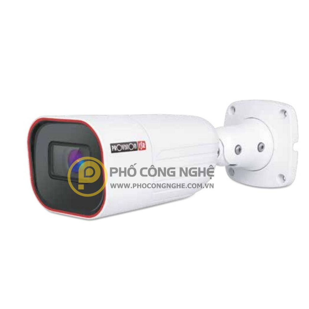 Camera IP thân trụ 4MP nhận diện biển số xe Provision-ISR I6-340LPRN-MVF2