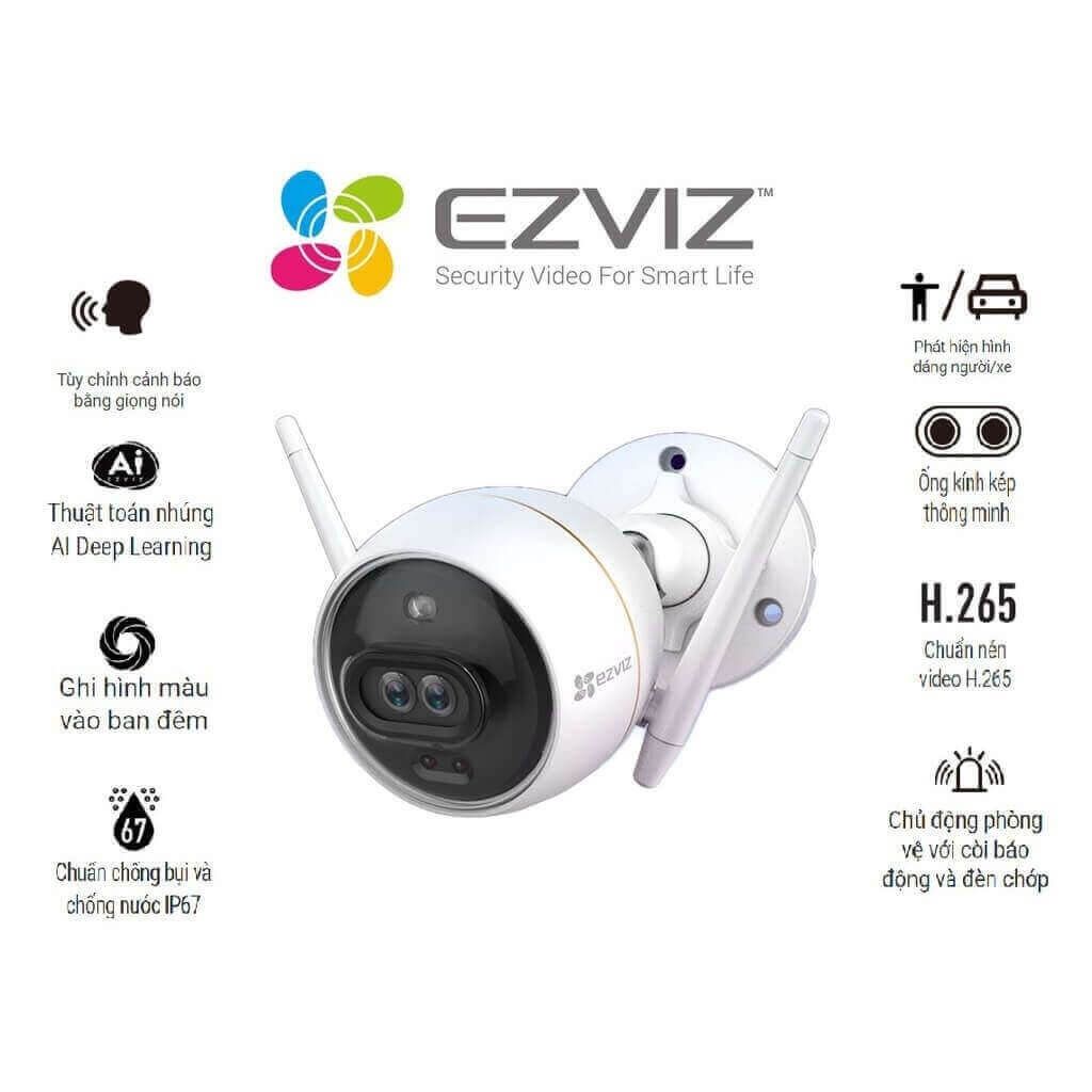 Camera wifi ngoài trời 2MP Ezviz C3X (CS-CV310-C3-6B22WFR)