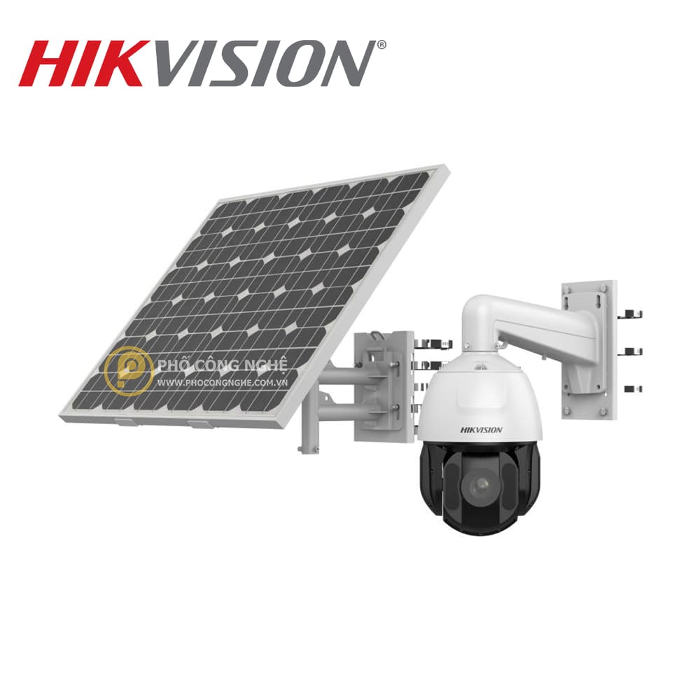 Camera năng lượng mặt trời PTZ 4MP Hikvision DS-2DE5425IWG-K/4G