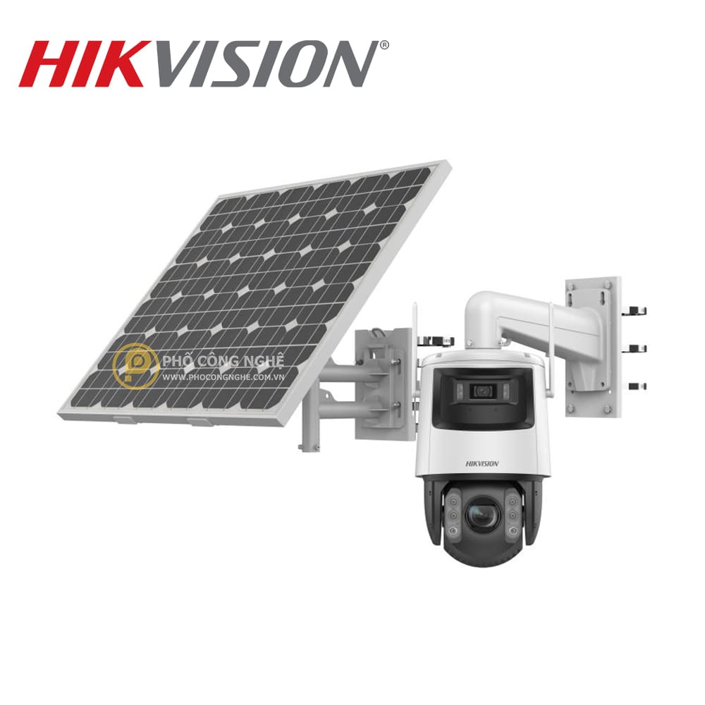 Camera năng lượng mặt trời PTZ 4MP Hikvision DS-2SE7C432IWG-K/4G/14(F0)