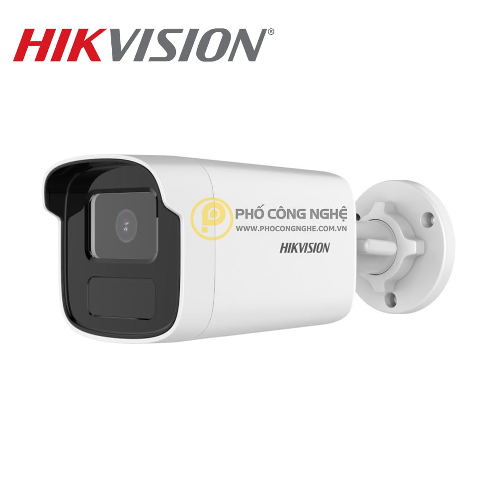 Camera IP thân trụ 4MP Hikvision DS-2CD1T43G0-IUF