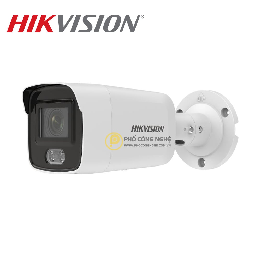 Camera IP thân trụ ColorVu 4MP Hikvision DS-2CD2047G2-L