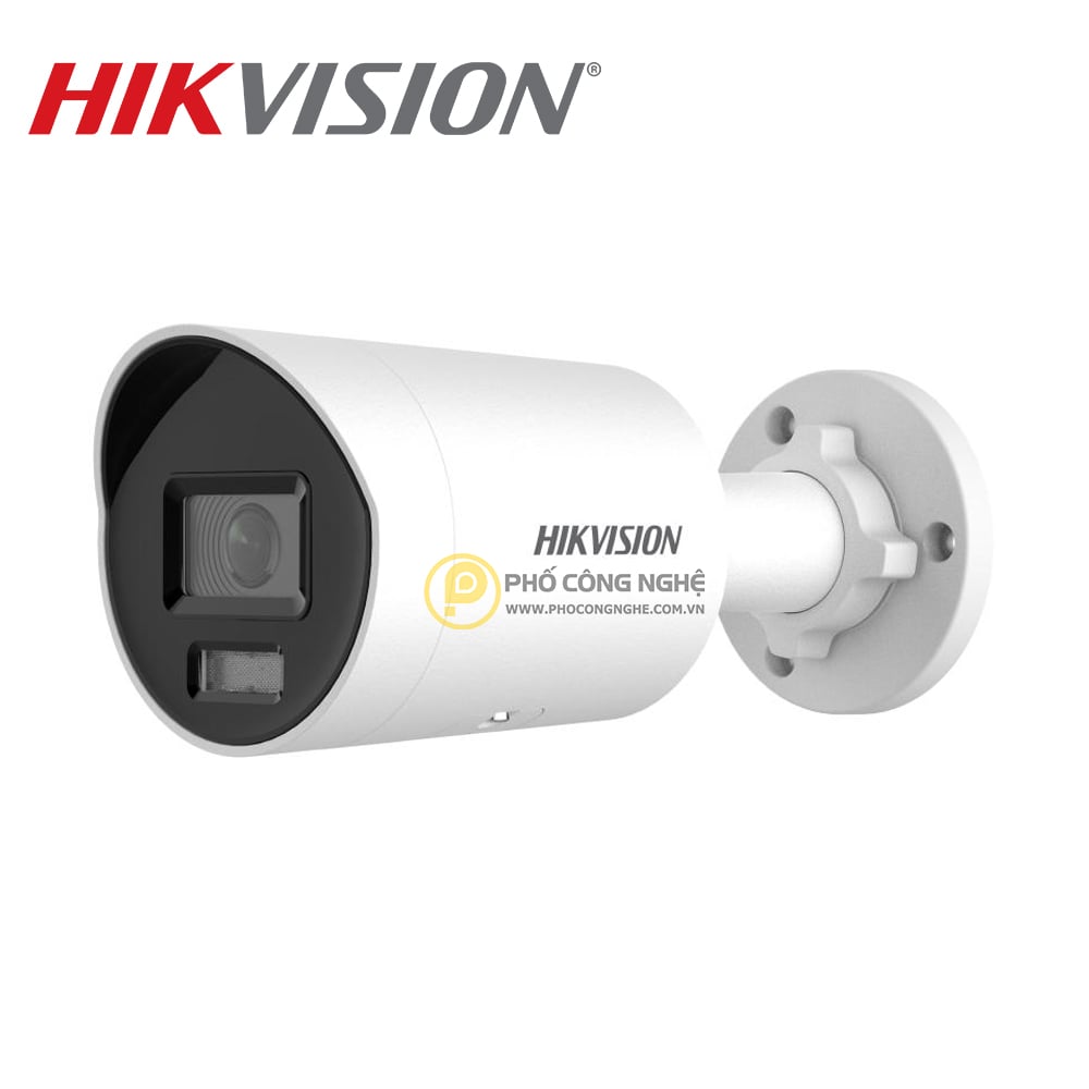 Camera IP thân trụ ColorVu 4MP Hikvision DS-2CD2047G2H-LI