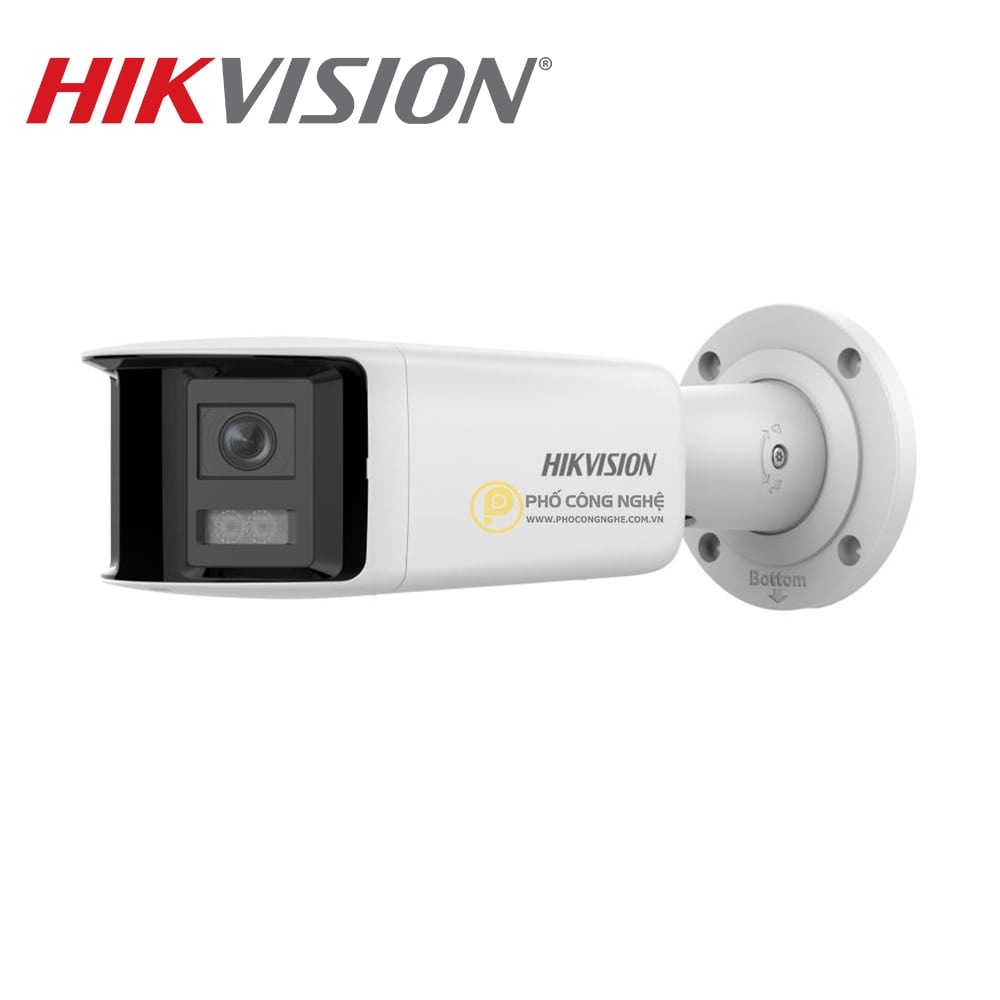 Camera IP thân trụ toàn cảnh 6MP Hikvision DS-2CD2T66G2P-ISU/SL