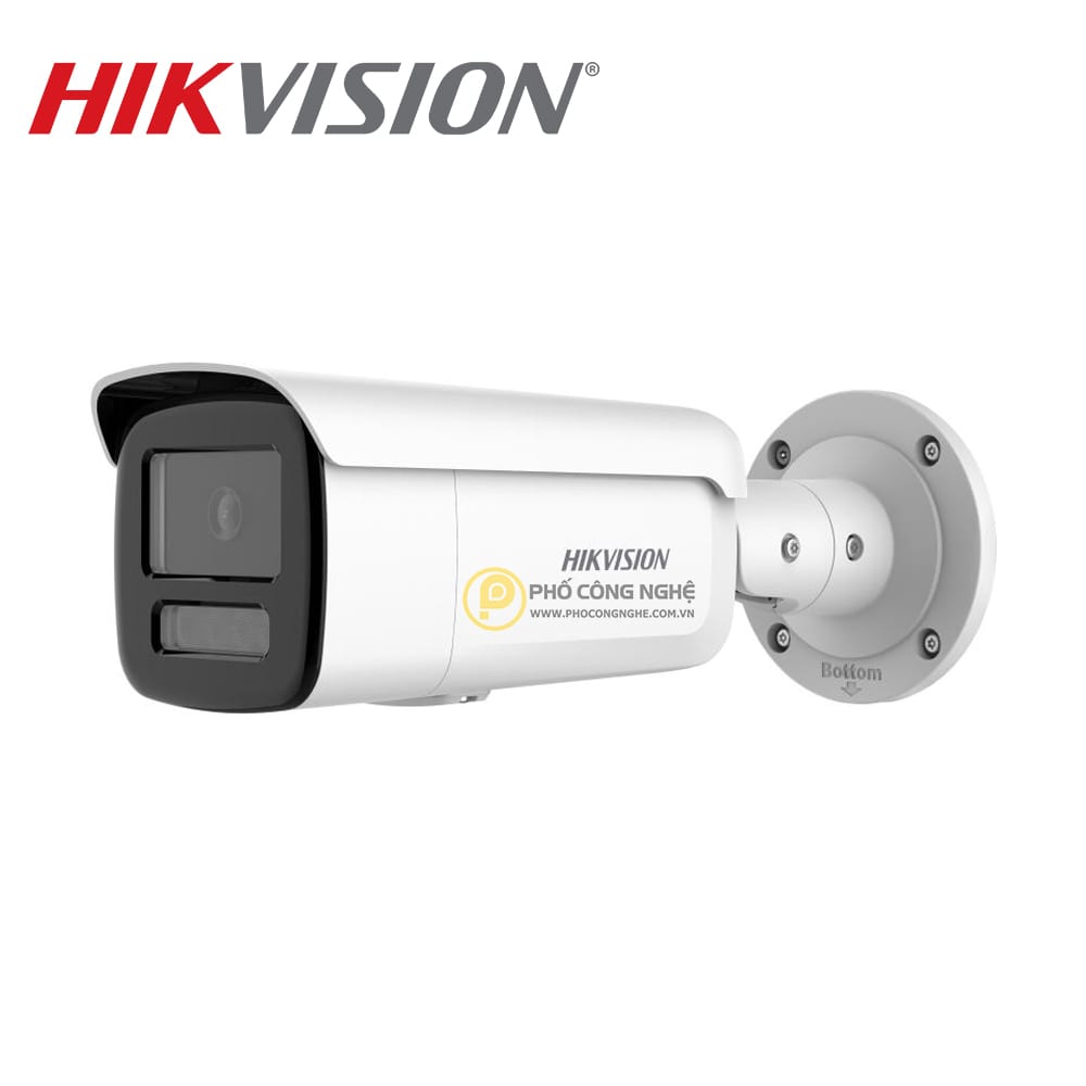 Camera IP thân trụ ColorVu 6MP Hikvision DS-2CD2T67G2-L