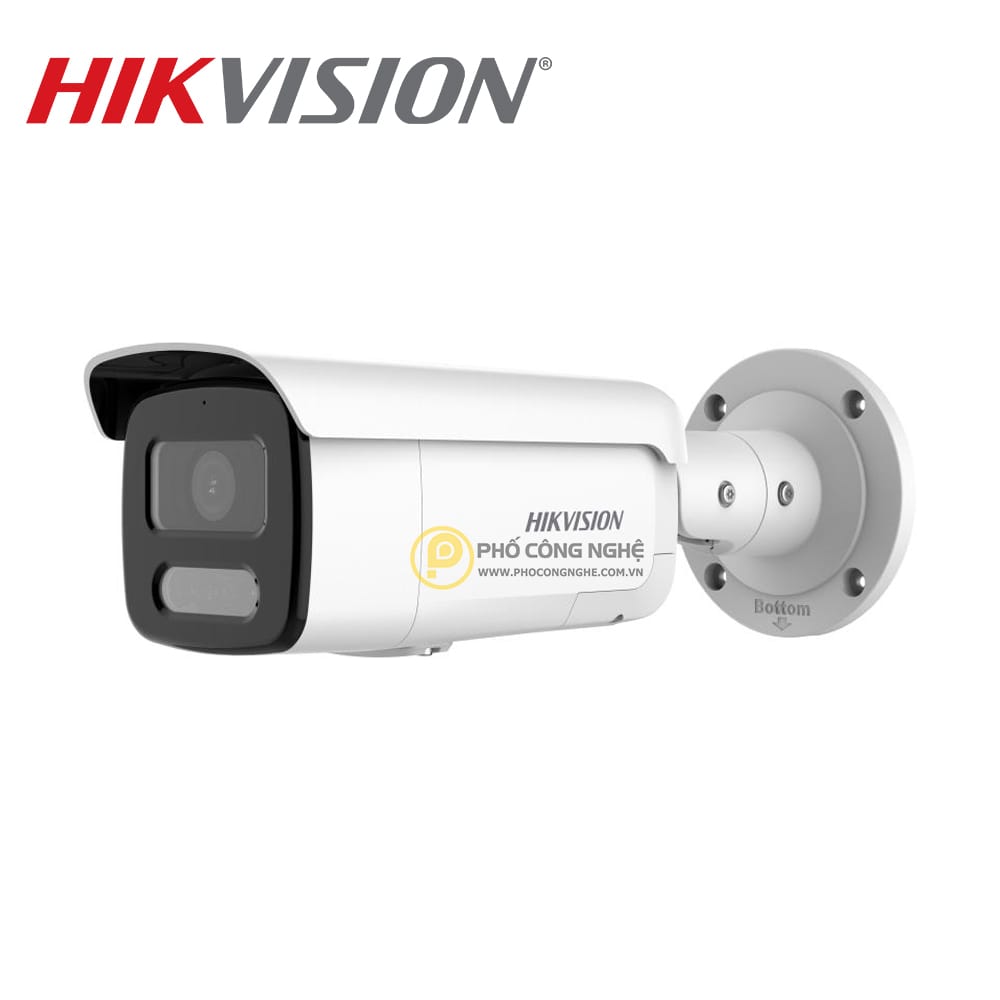 Camera IP thân trụ ColorVu 6MP Hikvision DS-2CD2T67G2H-LISU/SL