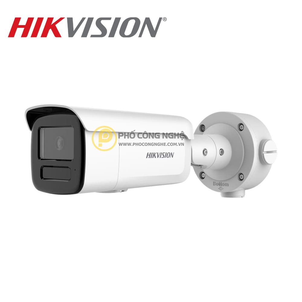 Camera IP thân trụ AcuSense 8MP Hikvision DS-2CD3T83G2-2ISU