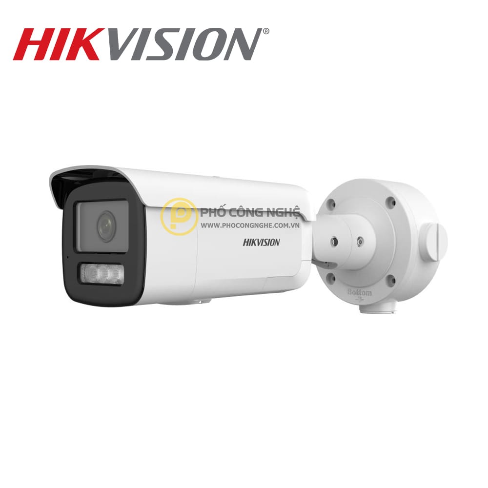 Camera IP thân trụ AcuSense 8MP Hikvision DS-2CD3T86G2H-LISU/SL