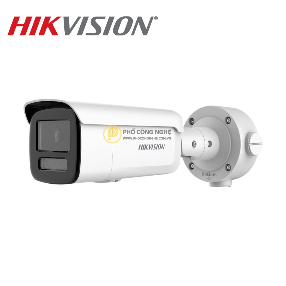 Camera IP thân trụ AcuSense 8MP Hikvision DS-2CD3T86G2H-LISUY