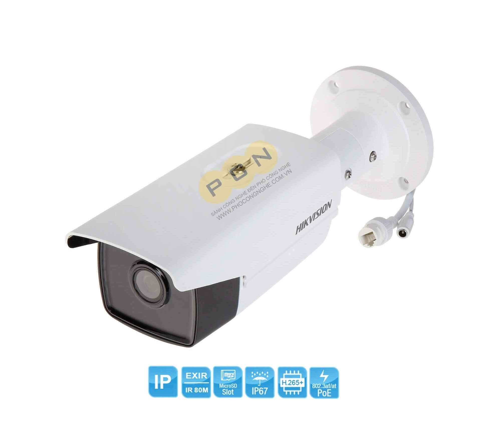 Camera IP Bullet 3MP Hikvision DS-2CD2T35FWD-I8