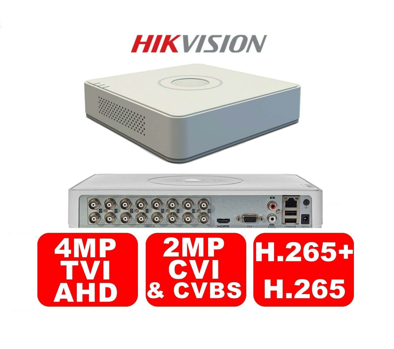 Đầu ghi hình 16 kênh TURBO 4.0 Hikvision DS-7116HQHI-K1