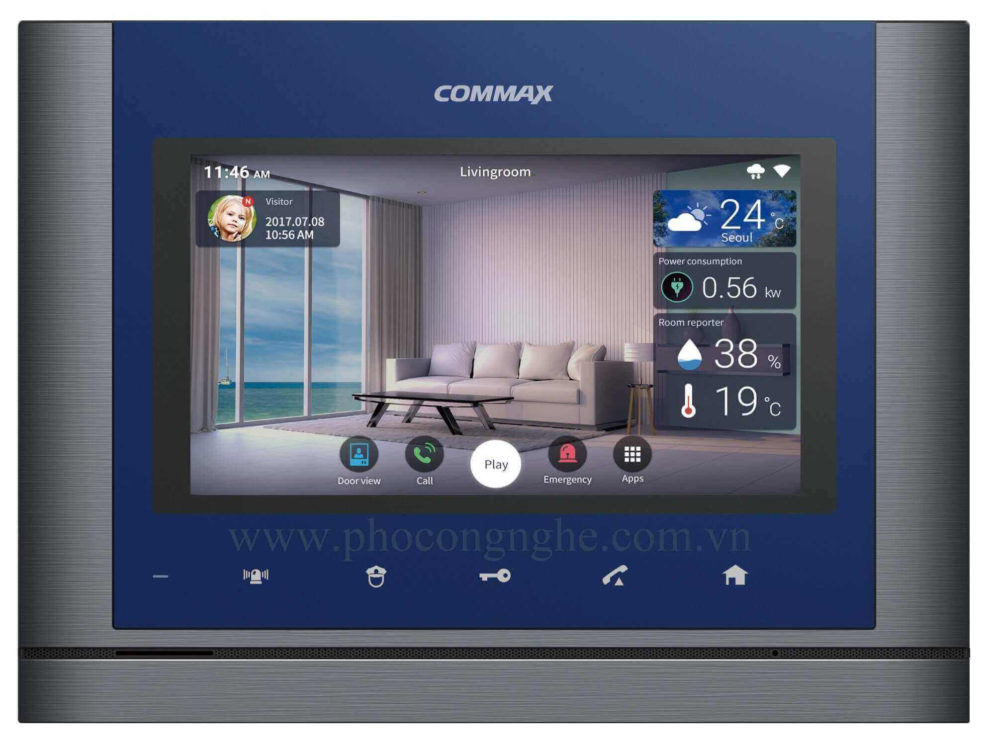 Màn hình chuông cửa 7inch Commax CDV-70MX