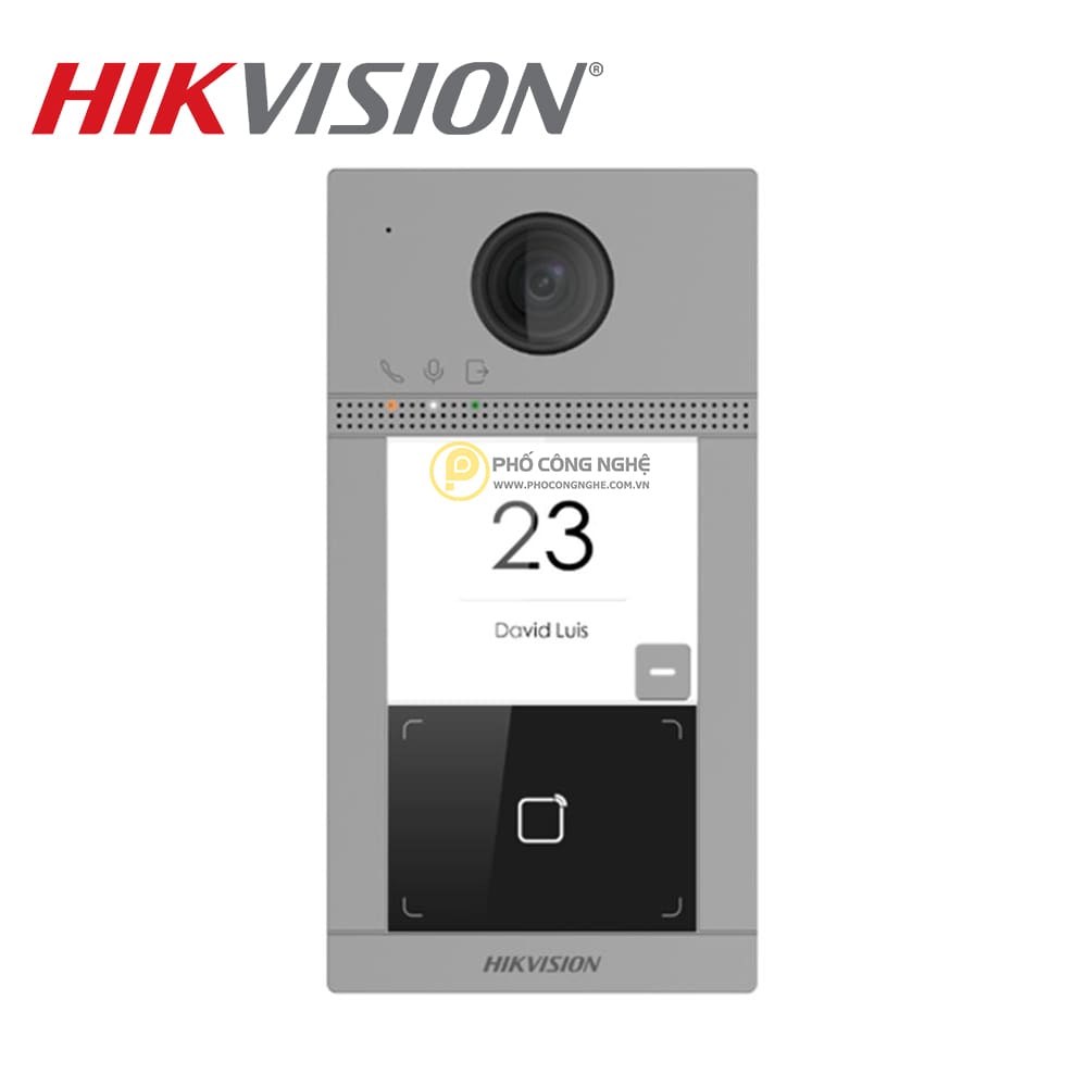 Camera chuông cửa IP Hikvision DS-KV8113-WME1(C)/Flush