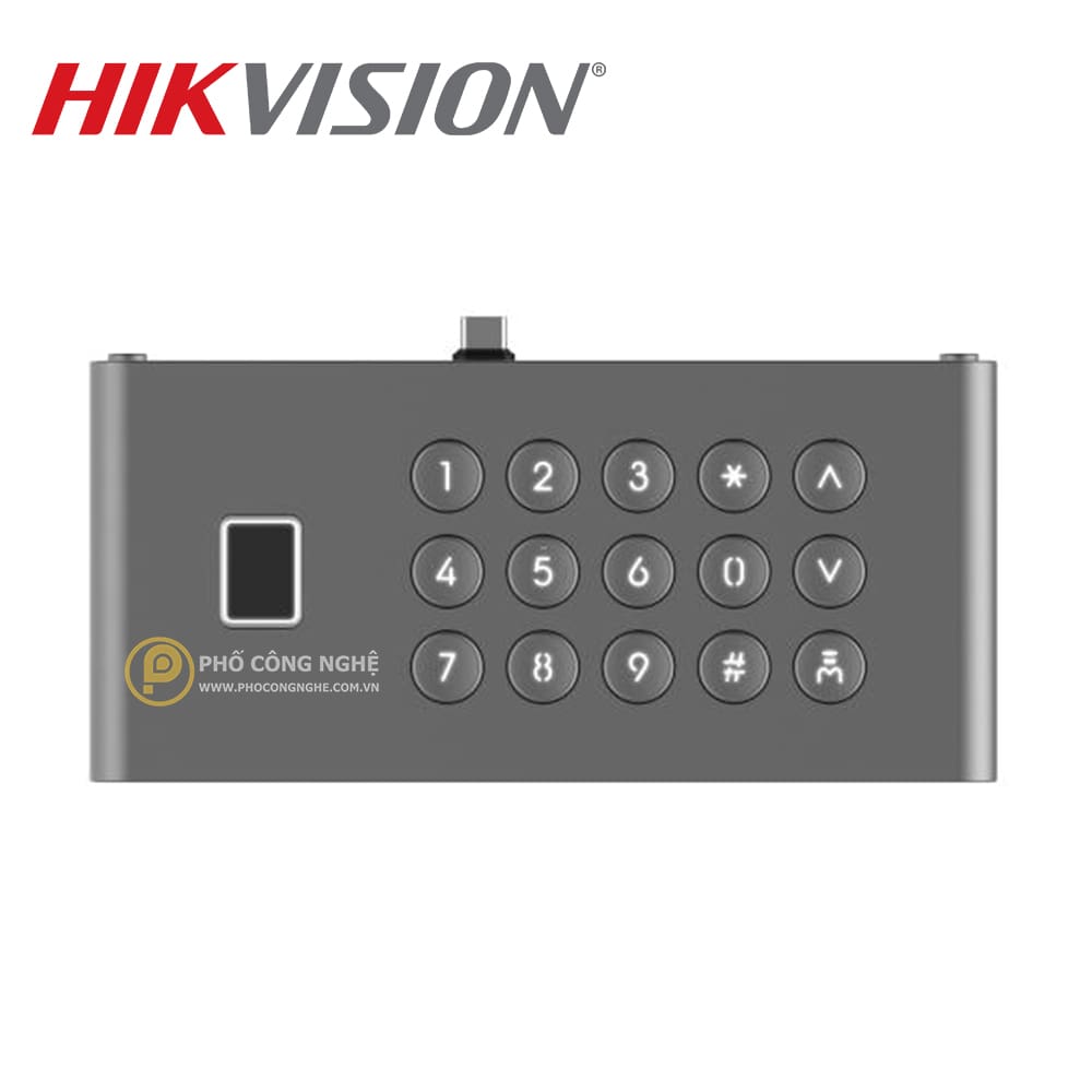 Module bàn phím và vân tay Hikvision DS-KDM9633-FKP