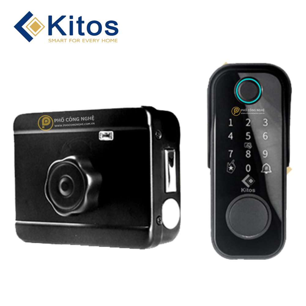 Khóa cửa cổng thông minh Kitos KT-DL03 Pro