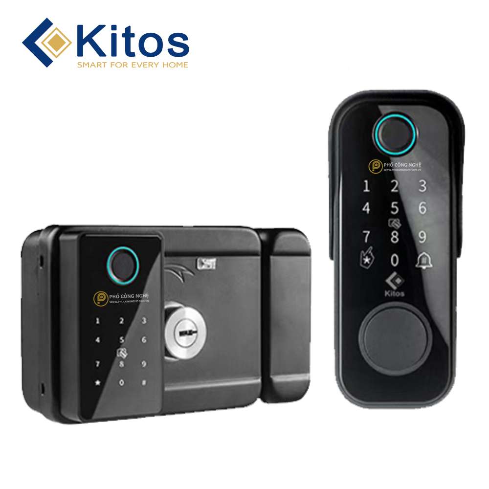 Khóa cửa cổng thông minh Kitos KT-DL04 Plus