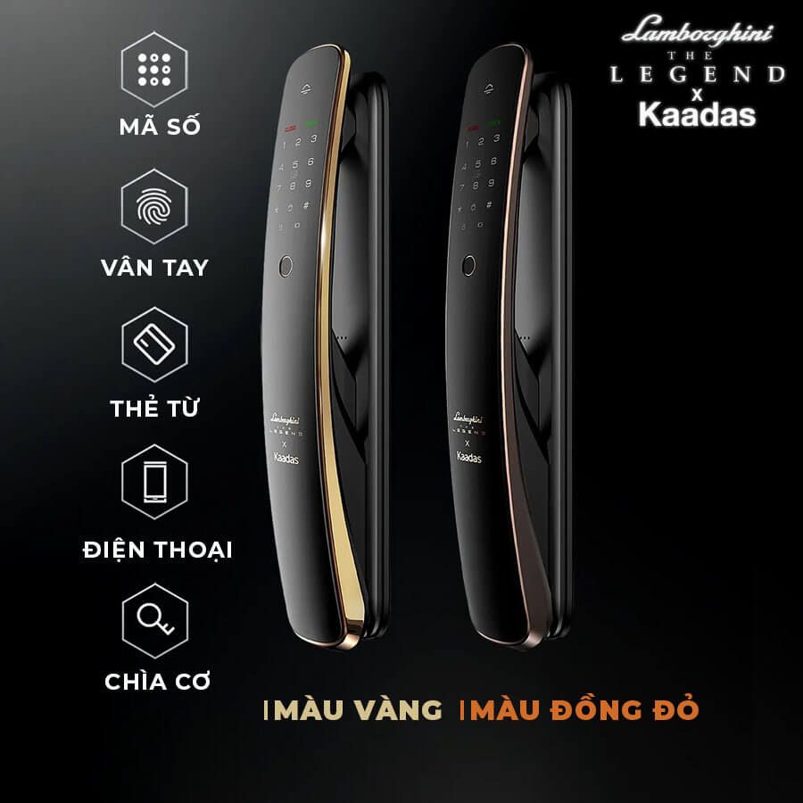 Khóa cửa điện tử Kaadas Lamborghini 3D Face