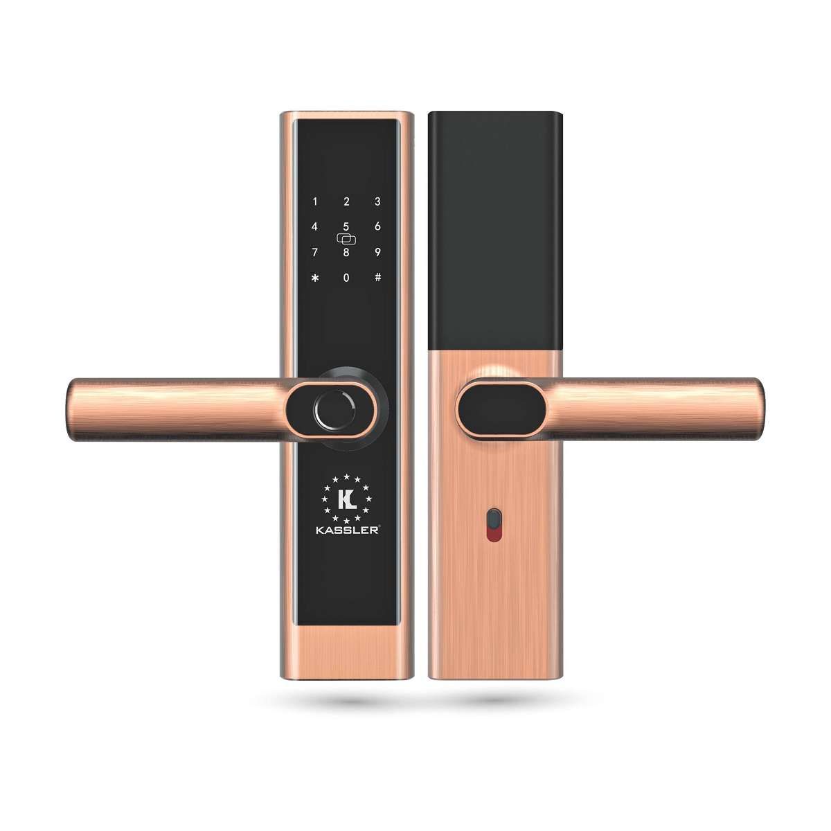 Khóa cửa điện tử Kassler KL-656 Copper