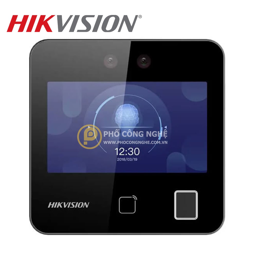 Máy chấm công khuôn mặt Hikvision DS-K1T343MFWX-B