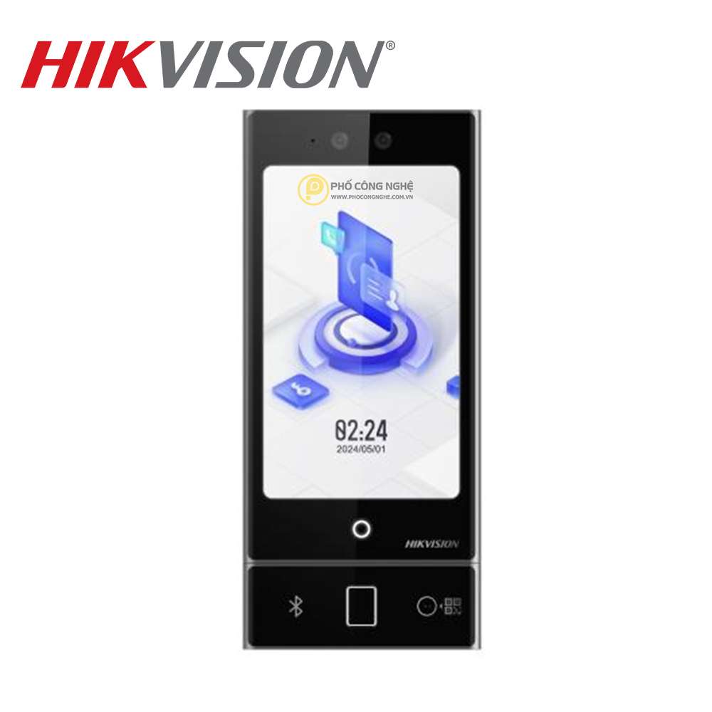 Máy chấm công khuôn mặt Hikvision DS-K1T673DBWFX-QR