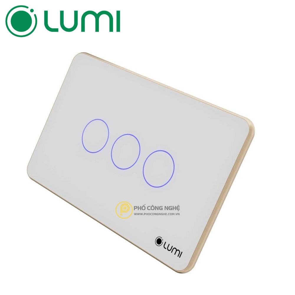 Công tắc cảm ứng điều khiển rèm đơn Lumi LM-S3C/S