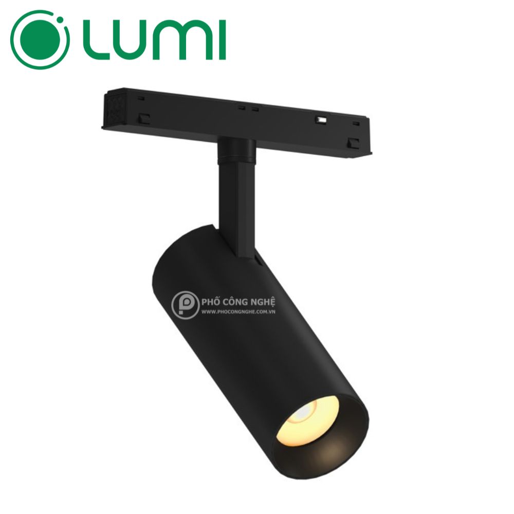 Đèn LED ray nam châm, spotlight xoay góc smart 12W Lumi LM-TSR12-T24B-1