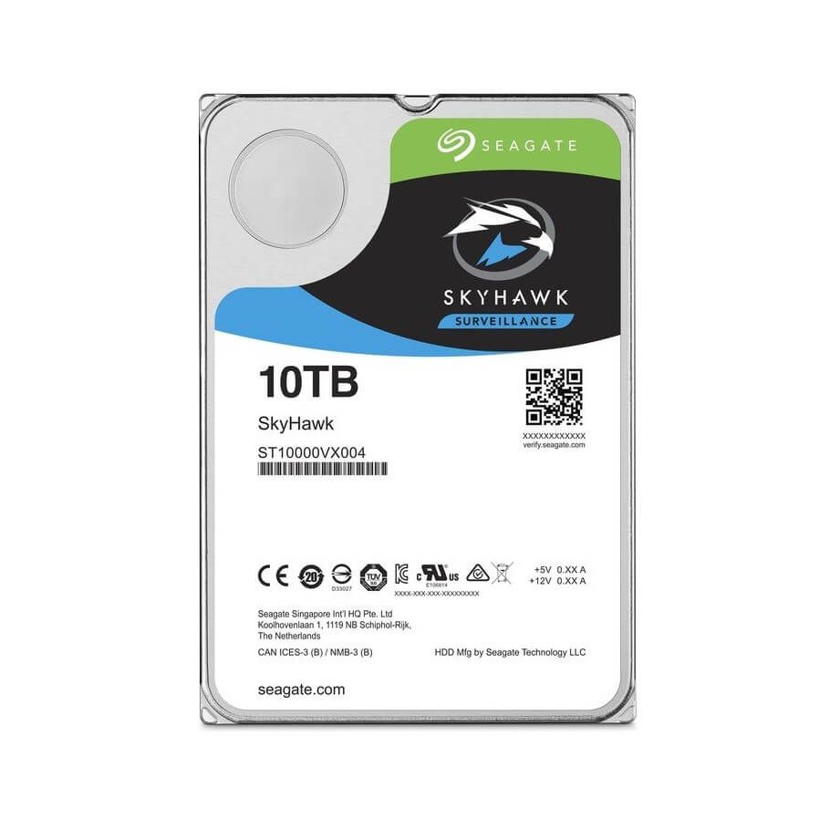 Ổ cứng lưu trữ 10TB Seagate Skyhawk ST10000VX0004