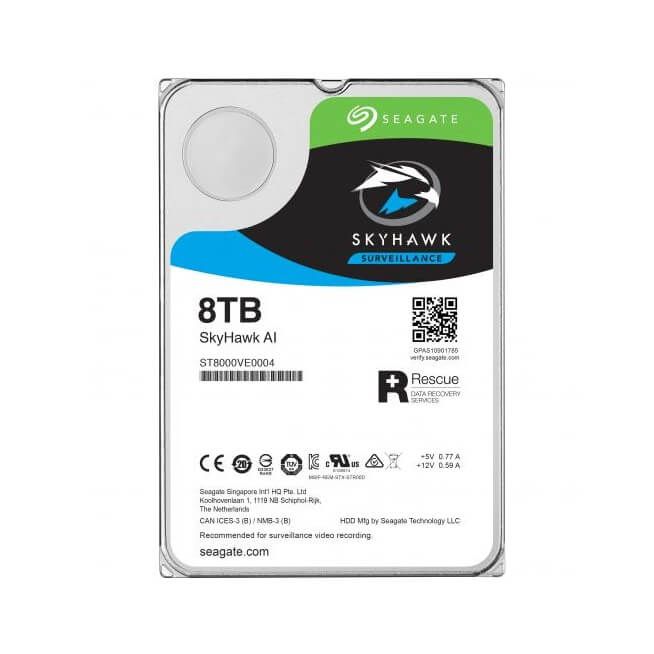 Ổ cứng lưu trữ 8TB Seagate Skyhawk ST8000VE0004