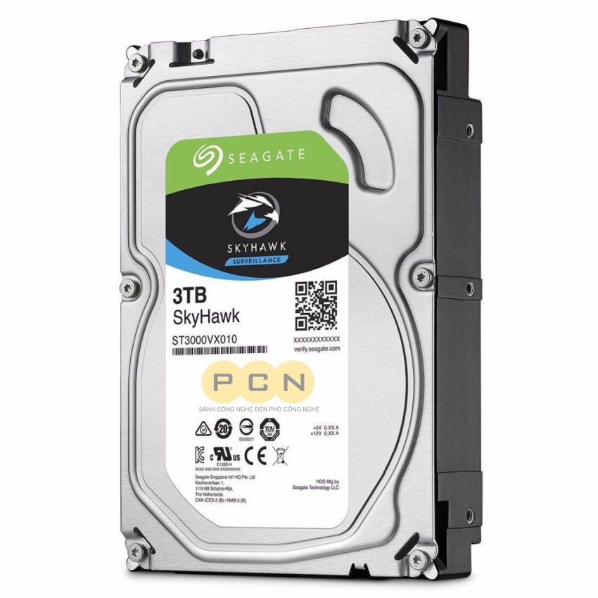 Ổ cứng lưu trữ 3TB Seagate Skyhawk ST3000VX0010