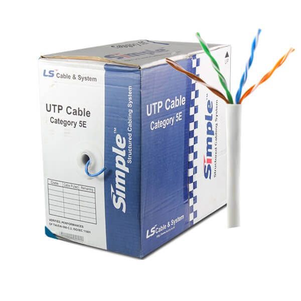 Cáp mạng 4 đôi LS Cat5e UTP-E-C5G-E1VN