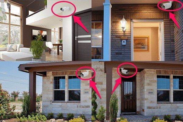 6 vị trí hợp lý nhất để lắp đặt camera giám sát 