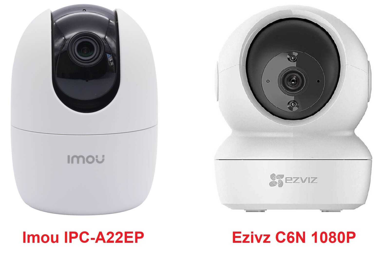 So sanh camera Ezivz C6N 1080P và Imou IPC-A22EP