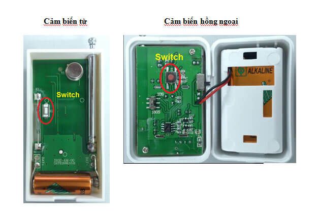 Hướng dẫn thêm cảm biến báo động Aolin