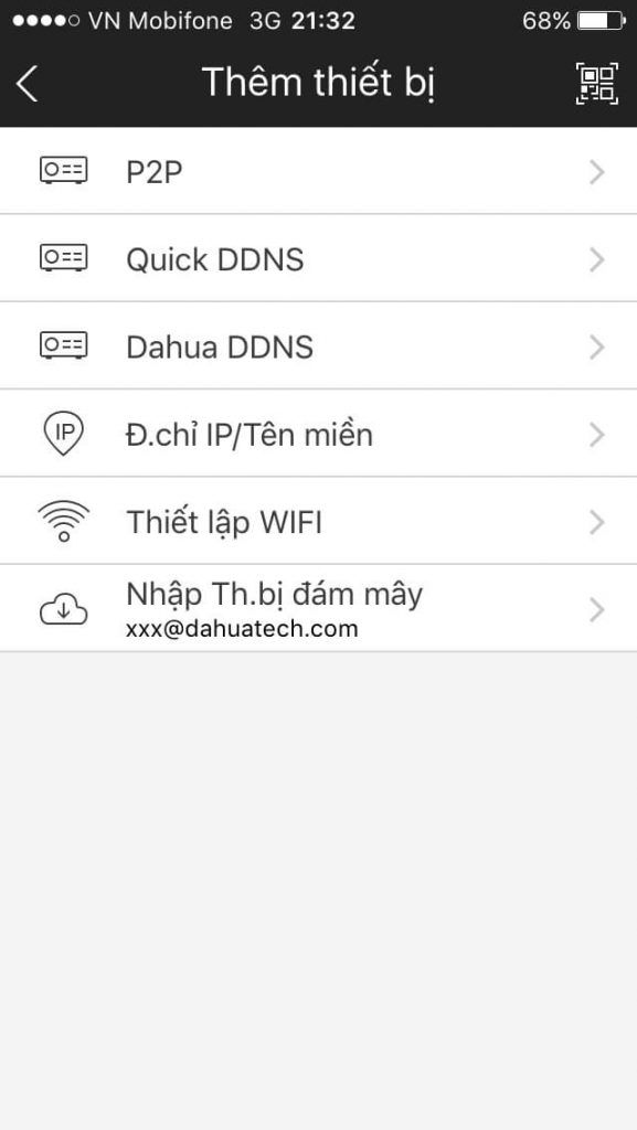 Hướng dẫn cài đặt xem Camera Dahua trên điện thoại