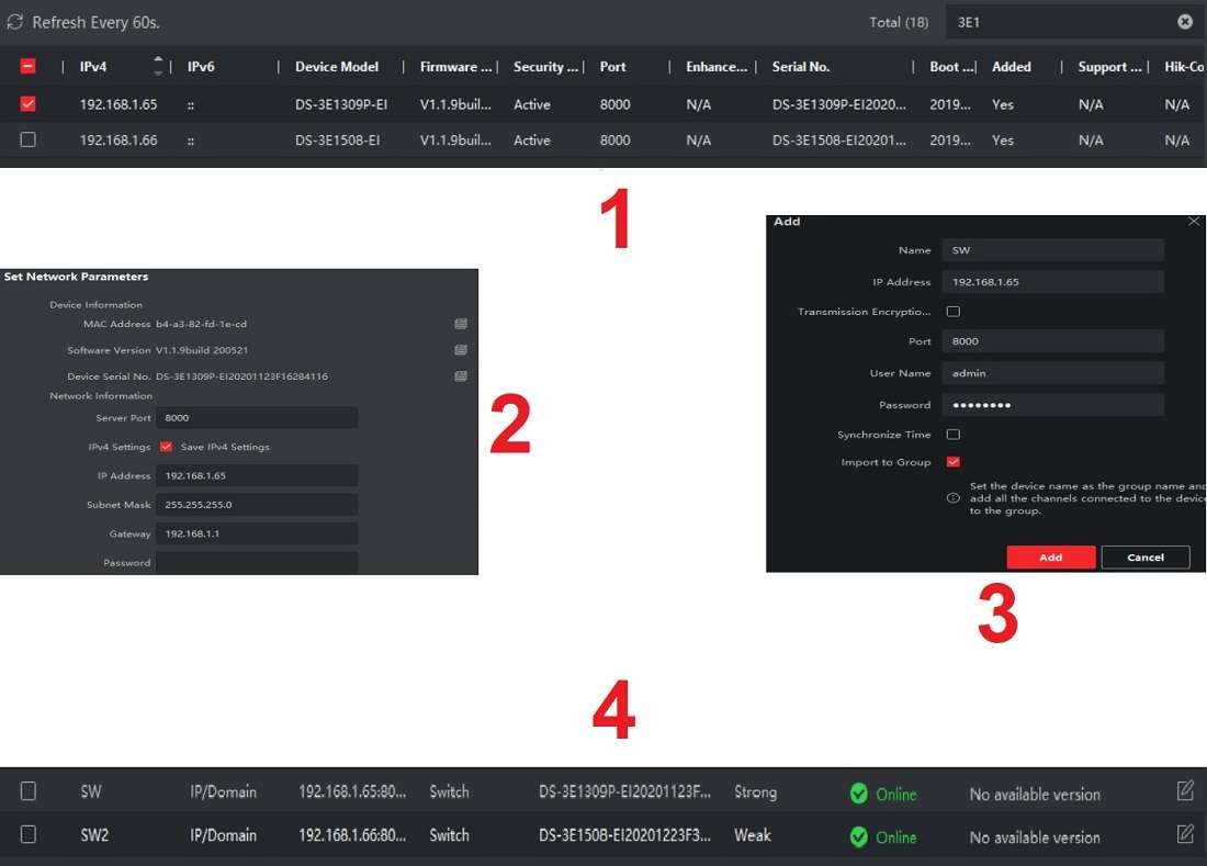 Hướng dẫn sử dụng Switch Hikvision Smart Managed