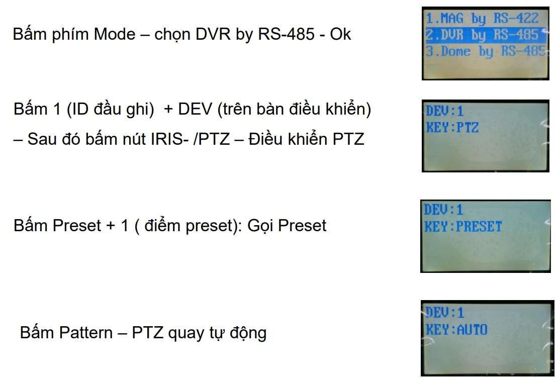 Hướng Dẫn Sử Dụng Bàn Điều Khiển Hikvision DS-1006KI