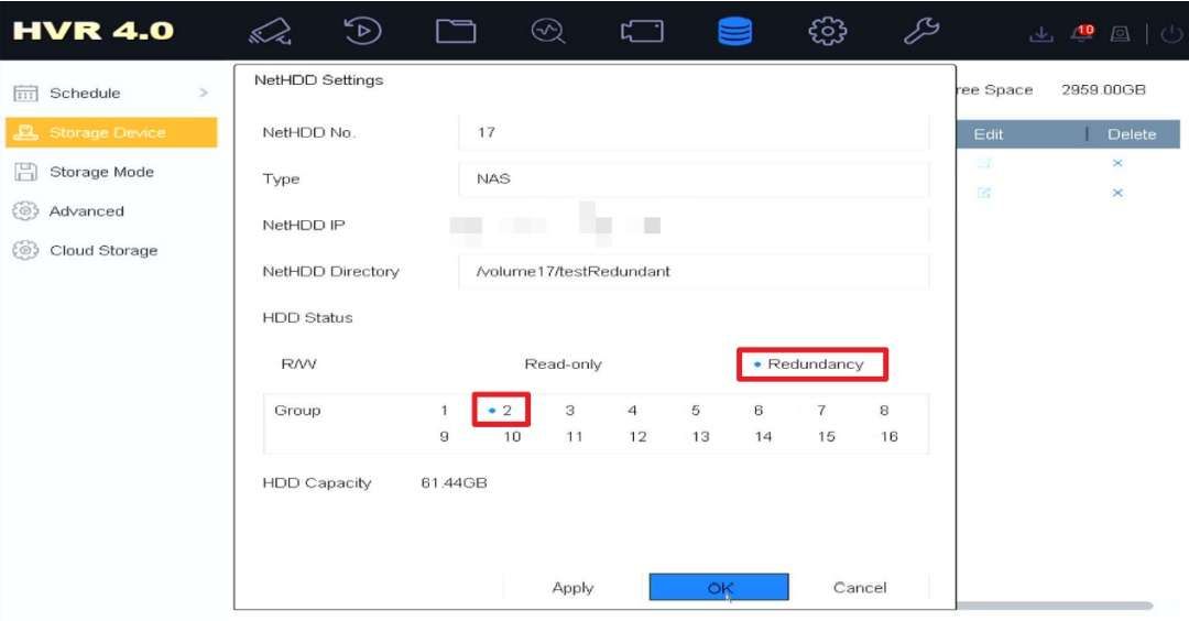 Hướng dẫn thiết lập ghi hình dự phòng trên đầu ghi hình Hikvision